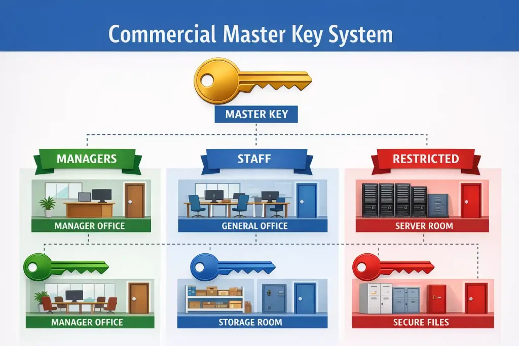 Melbourne Locksmith for a Master Key Systems